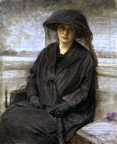 Mulher de luto