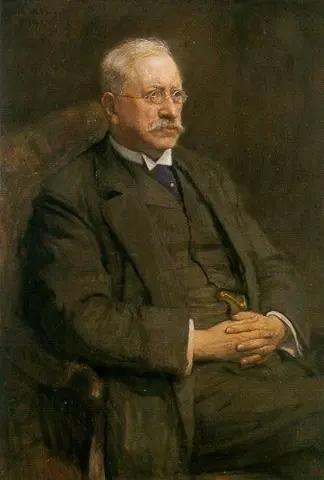 Tohtori Abraham Brediuksen muotokuva 1918