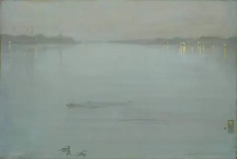 Azul y plata - Luces Cremorne 1872