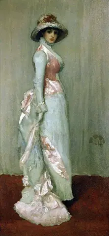 Armonía En Rosa Y Gris. Retrato de Lady Meux 1881-82