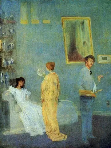 El estudio del artista 1865