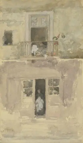 El Balcón Hacia 1888