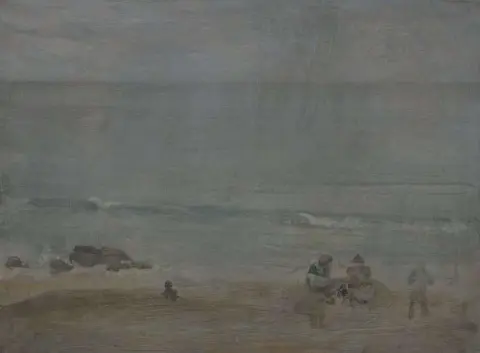 La playa 1884