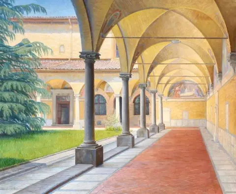 View From The Convent Of San Marco In Florence 1898