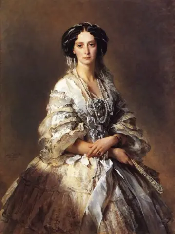 Portrett av keiserinne Maria Alexandrovna 1857