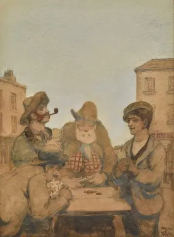 Kortspillerne 1908