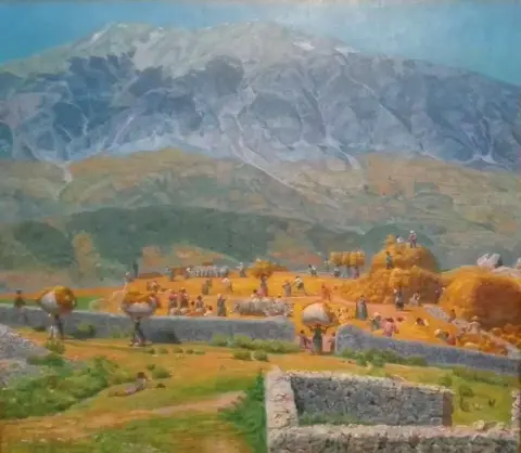 Italiensk tröskplats