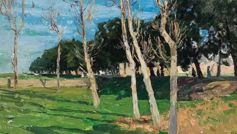 Holm Oaks i Rapallo
