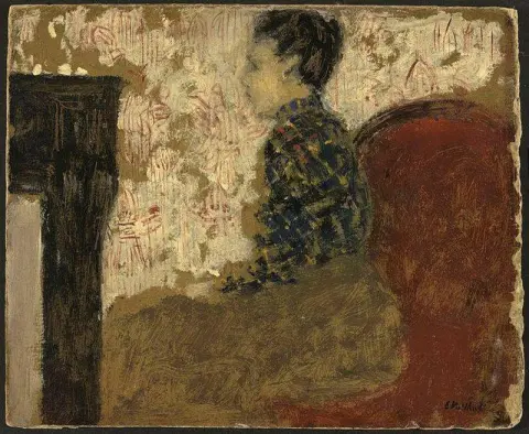 난롯가에 앉아 있는 여인, c. 1894년