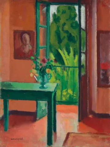 La stanza rosa 1945 circa