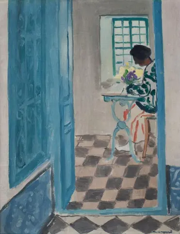 Interno a Sidi-Bou-Saïd, c. 1923