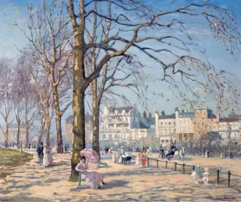 Lente in Hyde Park - (ca. 1910)