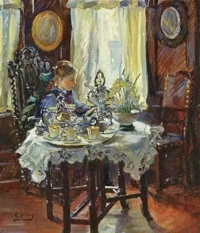 Annie Rose Laing, aan de ontbijttafel
