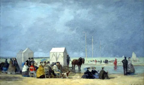 Badetid i Deauville - 1865