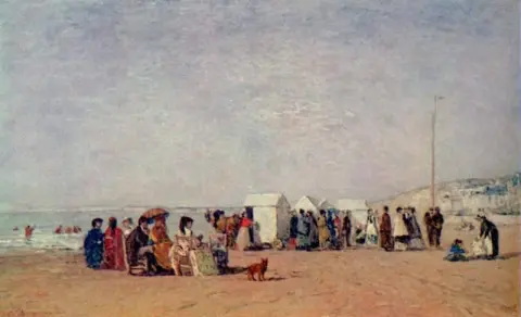 شاطئ تروفيل - 1868