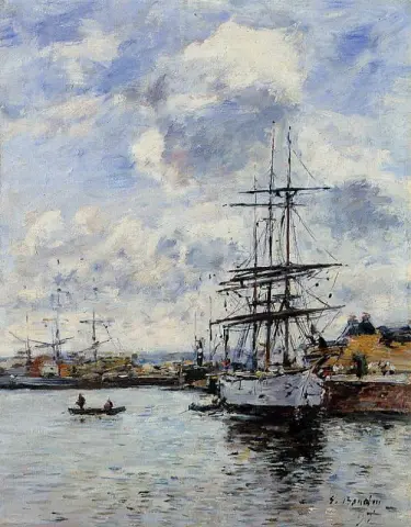 Порт Довиля - 1897 г.