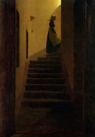 "A Dama na Escada Caroline na Escada - 1825"