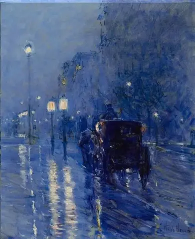 "Regnerische Mitternacht - 1899"
