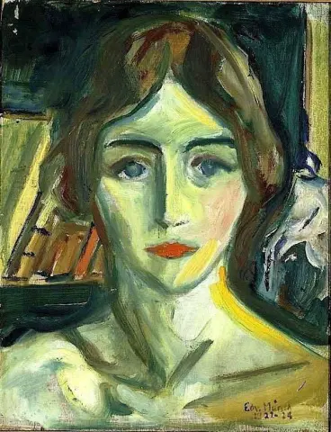 Estudio de retrato de Birgit Prestoe 1924
