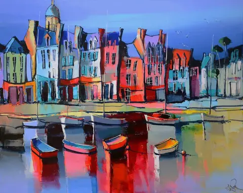 De haven van Koisic