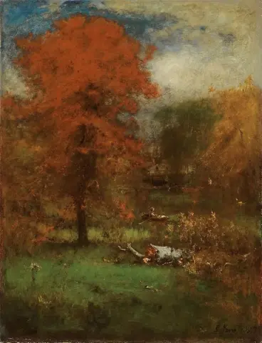 The Mill Pond, 1889