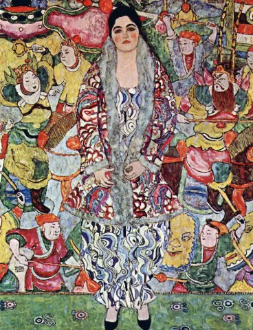 Portret Van Frederika Maria Bier