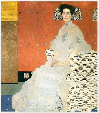 Portret van Fritza Riedler 1906