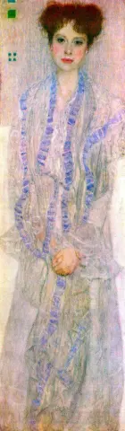 Portret van Gerta Löw - 1902