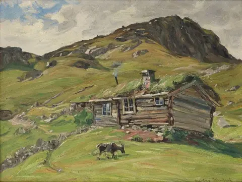 Casa con cabra