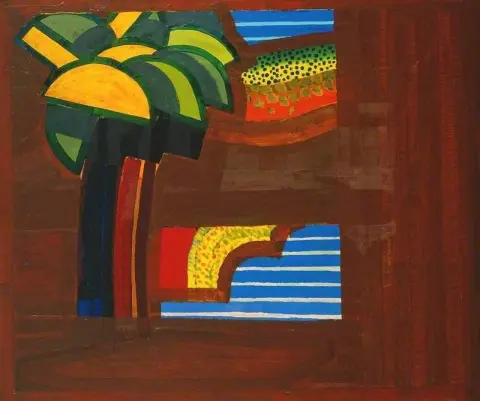 "In A Hotel Garden - 1974"