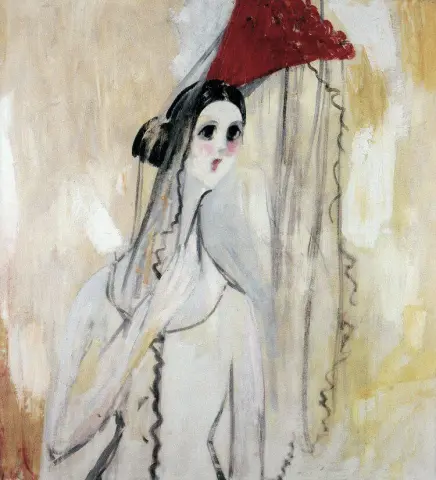 Spaanse vrouw in Biarritz, ca 1925