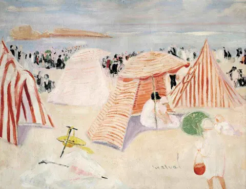 Het kleine meisje met de boodschappentas, ca. 1923