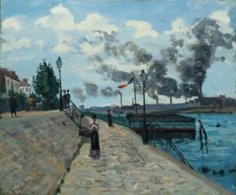 "O Sena em Charenton - 1874"