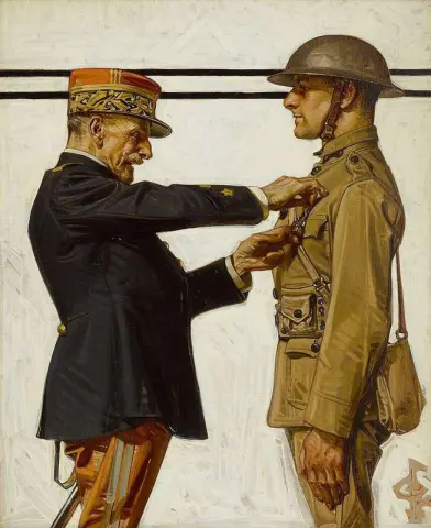 وور كروس كاليفورنيا 1918