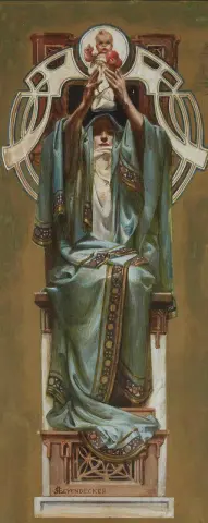 رسم توضيحي لأمر Rosicrucian 1902
