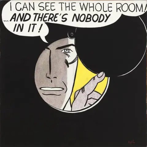 部屋全体が見える