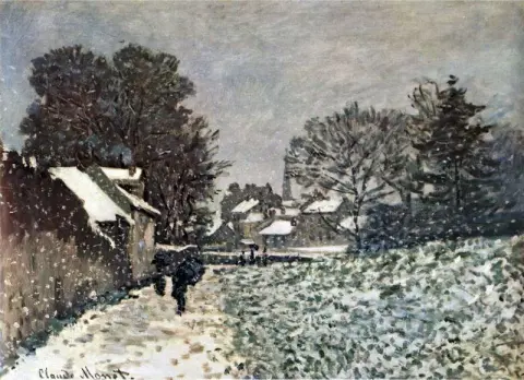 Sneeuw op Argenteuil