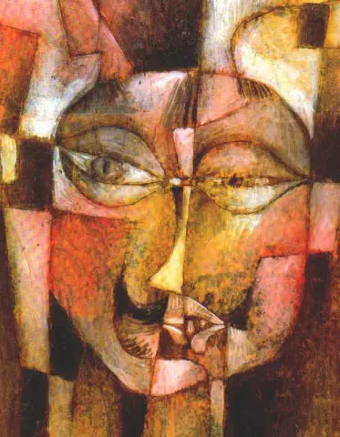 Kopf Mit Deutscher Bartracht 1920
