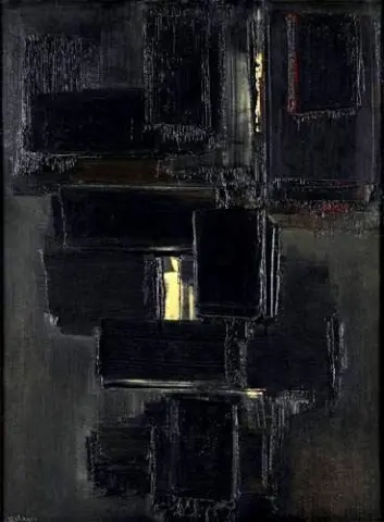 Peinture 81 X 60 Cm 28 Novembre 1955