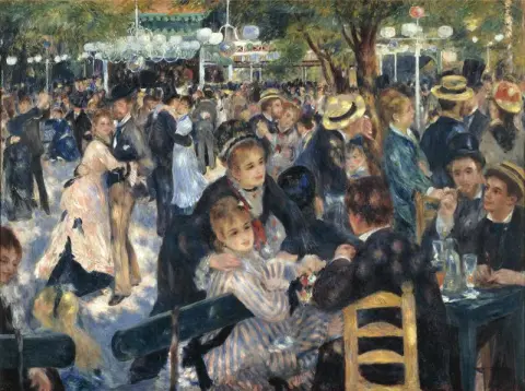 Baile en el Moulin de la Galette