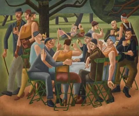 The Tea Garden 1928