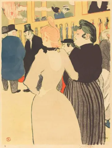 At The Moulin Rouge La Goulue And Her Sister