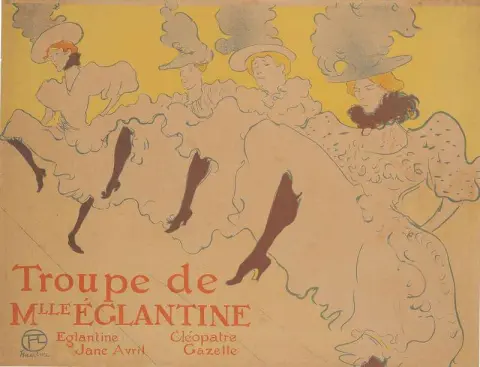 Madamoiselle Eglantines trupp 1896