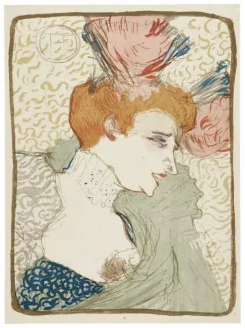 Miss Marcelle Lender i byst