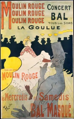 Red Mill. La Goulue 1891