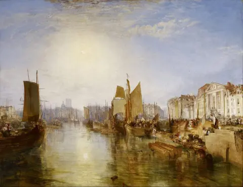 The port of Dieppe