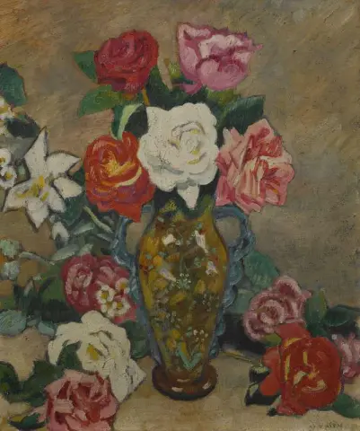 Bouquet Of Roses Ca. 1908