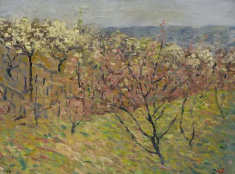 Bäume in Blumen, ca. 1895