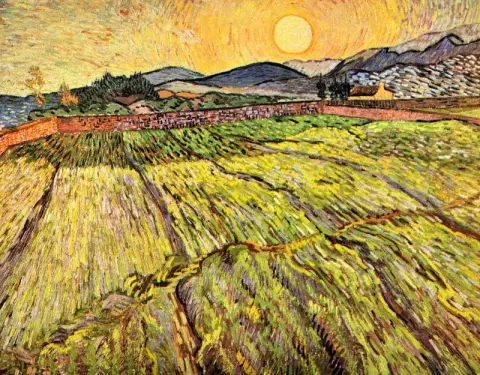 Paisagem com campos arados