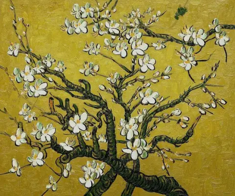 Fiori di mandorlo - Giallo